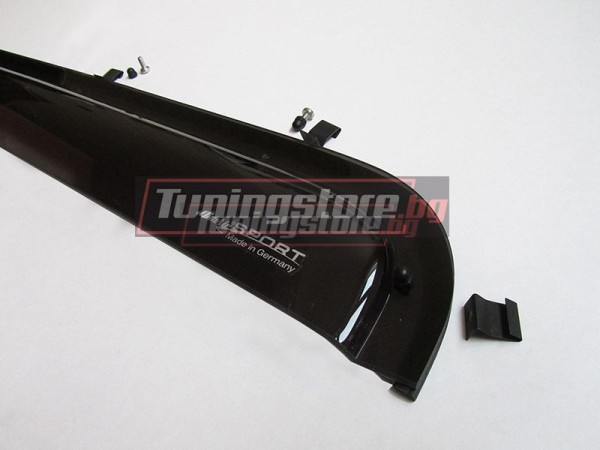 Ветробрани за Mercedes Atego за външен монтаж - ClimAir черни