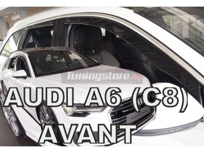Ветробрани за Audi A6 C8 комби от 2018г за предни и задни врати - Heko