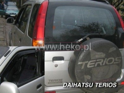 Ветробрани за Daihatsu Terios 1997-2005 за предни врати - Heko