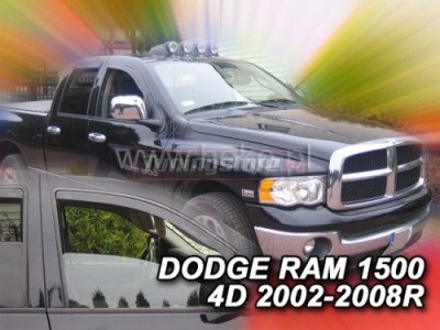 Ветробрани за Dodge Ram 1500 Quad / Mega Cab 3-ген 2002-2008 за предни врати - Heko