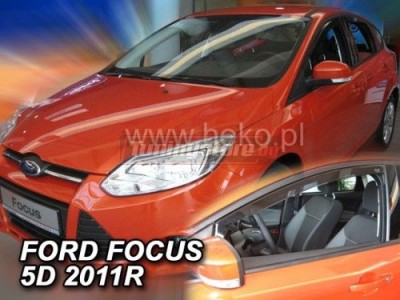 Ветробрани за Ford Focus mk3 хечбек 2011-2018 за предни врати - Heko