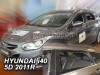 Ветробрани за Hyundai i40 комби от 2011г за предни и задни врати - Heko