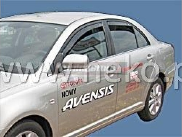 Ветробрани за Toyota Avensis T250 liftback 2003-2009 за предни и задни врати - Heko