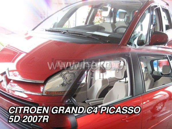 Ветробрани за Citroen C4 Grand Picasso 2006-2013 за предни и задни врати - Heko