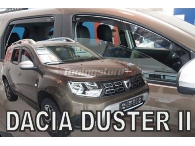 Ветробрани за Dacia Duster 2 от 2018г за предни и задни врати - Heko