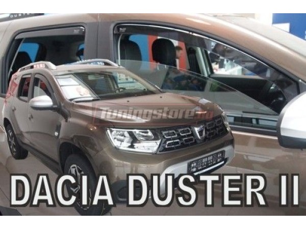 Ветробрани за Dacia Duster 2 от 2018г за предни и задни врати - Heko