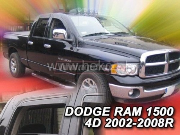 Ветробрани за Dodge Ram 1500 Quad / Mega Cab 3-ген 2002-2008 за предни и задни врати - Heko