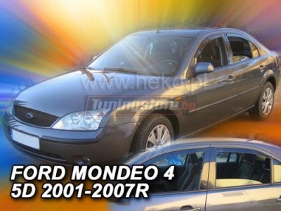 Ветробрани за Ford Mondeo mk3 fastback 2001-2007 за предни и задни врати - Heko