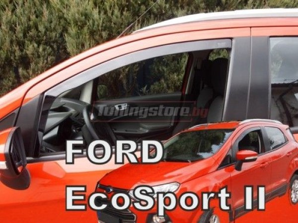 Ветробрани за Ford EcoSport от 2014г за предни врати - Heko