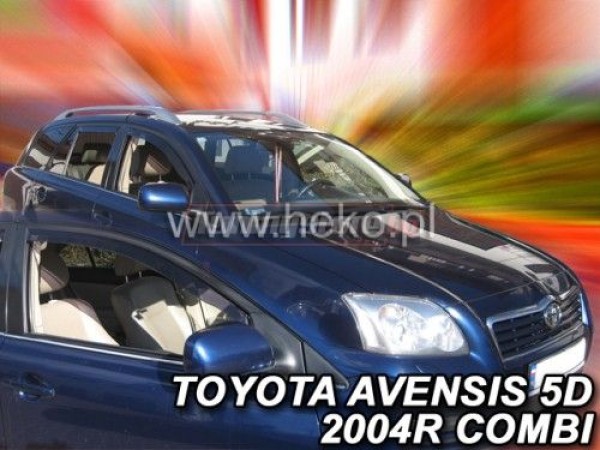 Ветробрани за Toyota Avensis T250 седан 2003-2009 за предни врати - Heko