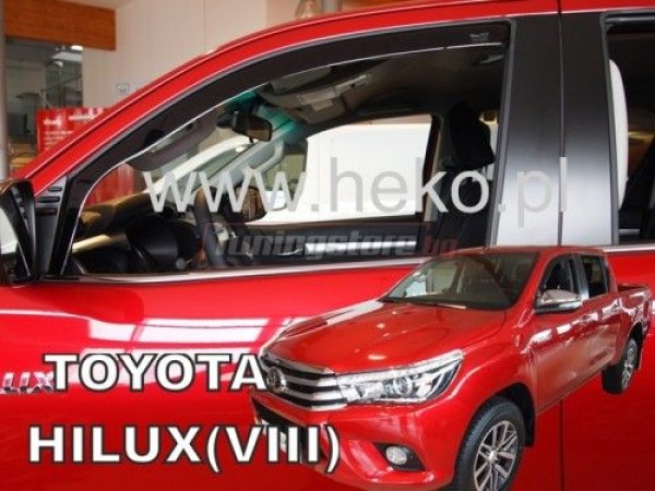 Ветробрани за Toyota Hilux VIII от 2015г за предни врати - Heko