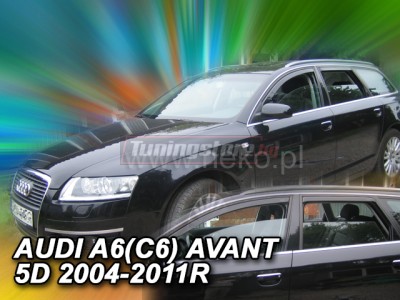 Ветробрани за Audi A6 C6 комби 2004-2011г за предни и задни врати - Heko