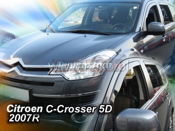 Ветробрани за Citroen C-Crosser 2007-2012 за предни и задни врати - Heko
