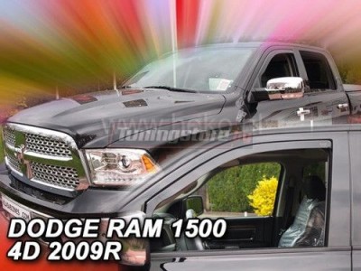 Ветробрани за Dodge Ram 1500 Quad / Crew Cab 4-ген 2009-2019 за предни врати - Heko
