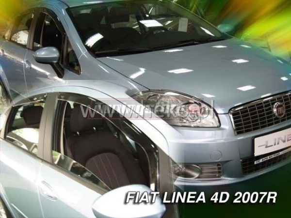 Ветробрани за Fiat Linea седан от 2007г за предни и задни врати - Heko