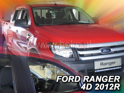 Ветробрани за Ford Ranger от 2012г за предни врати - Heko