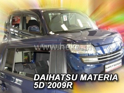 Ветробрани за Daihatsu Materia 2006-2012 за предни и задни врати - Heko