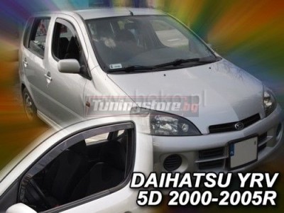 Ветробрани за Daihatsu YRV 2000-2005 за предни врати - Heko