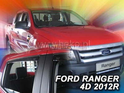 Ветробрани за Ford Ranger от 2012г за предни и задни врати - Heko