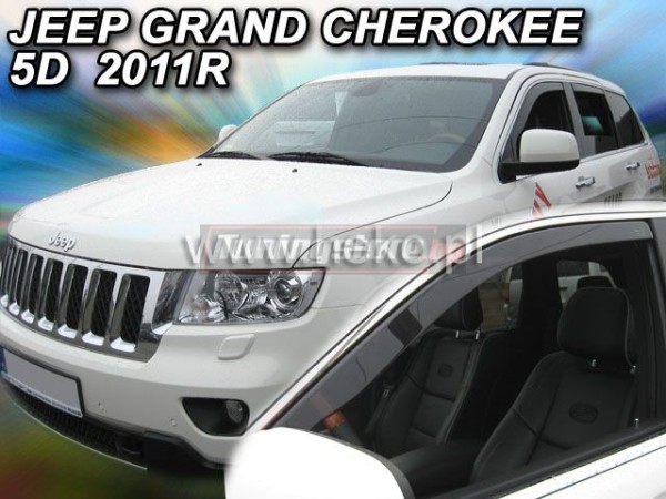 Ветробрани за Jeep Grand Cherokee WK2 от 2011г за предни врати - Heko