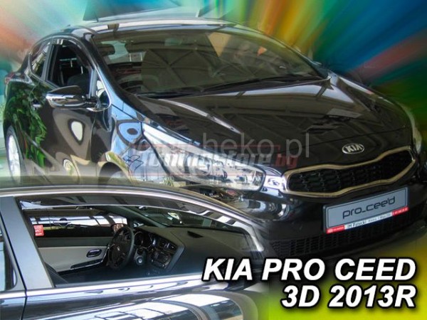 Ветробрани за Kia Pro-Ceed 2 3-врати 2013-2018 - Heko