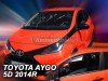 Ветробрани за Toyota Aygo от 2014г за предни врати - Heko
