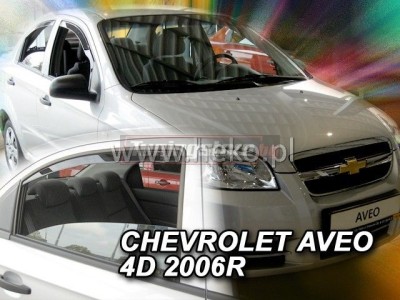 Ветробрани за Chevrolet Aveo седан 2007-2010 за предни и задни врати - Heko