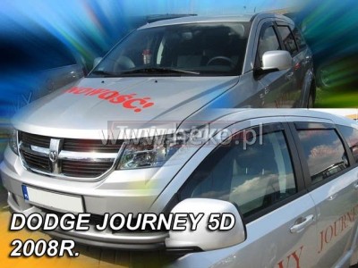 Ветробрани за Dodge Journey от 2008г за предни и задни врати - Heko