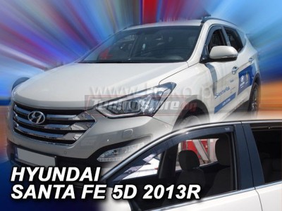 Ветробрани за Hyundai Santa Fe 3 2013-2018 за предни врати - Heko
