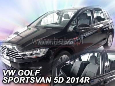 Ветробрани за Volkswagen Golf Sportsvan за предни врати - Heko