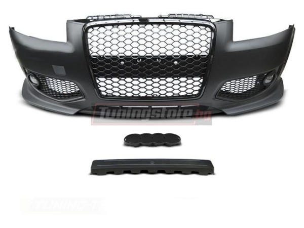 Предна броня за Audi A3 8P от 2005-2008г - RS дизайн Предна броня за Audi A3 8P от 2005-2008г - RS дизайн
