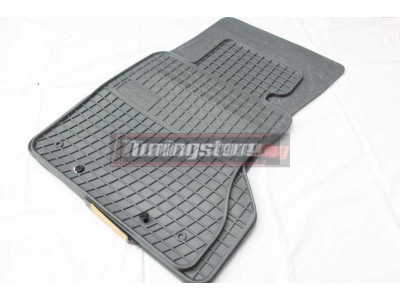 Сиви гумени стелки за BMW E60/ E61 2003-2010 - Frogum