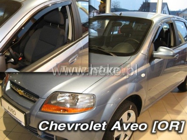 Лепящи ветробрани за Chevrolet Aveo седан 2004-2006 за предни врати - Heko