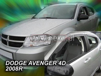 Ветробрани за Dodge Avenger седан 2008-2014 за предни врати - Heko