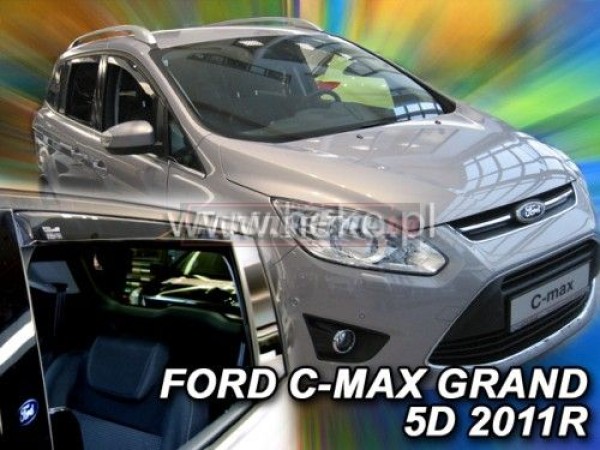 Ветробрани за Ford Grand C-Max от 2011г за предни и задни врати - Heko