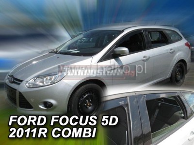 Ветробрани за Ford Focus mk3 комби 2011-2018 за предни и задни врати - Heko