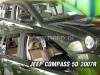 Ветробрани за Jeep Compass МК49 2006-2016 за предни врати - Heko