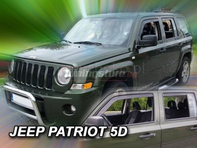 Ветробрани за Jeep Patriot 2006-2017 за предни и задни врати - Heko