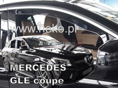 Ветробрани за Mercedes GLE Coupe C292 от 2016г за предни врати - Heko