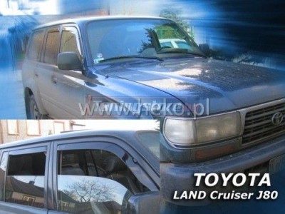Ветробрани за Toyota Land Cruiser J80 1990-1996 за предни врати - Heko