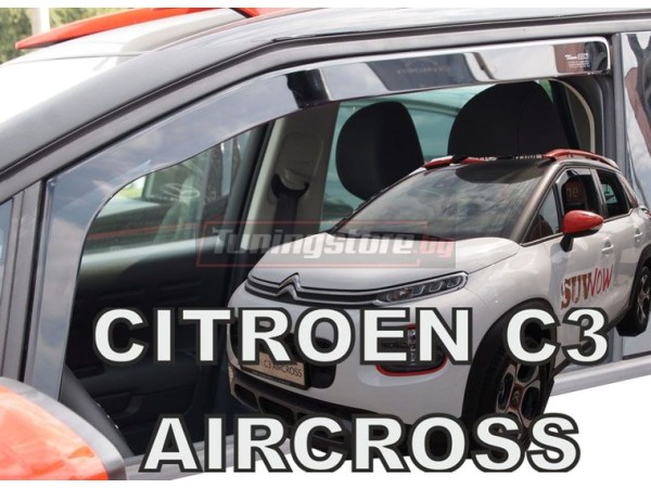 Ветробрани за Citroen C3 Aircross от 2017г за предни врати - Heko