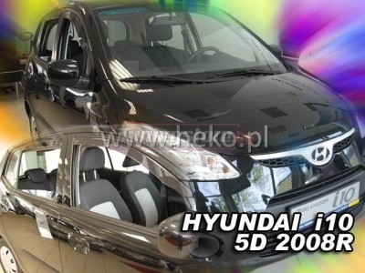 Ветробрани за Hyundai i10 2008-2013 за предни врати - Heko