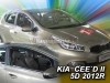 Ветробрани за Kia Ceed 2 комби 05/2012-2018 за предни врати - Heko