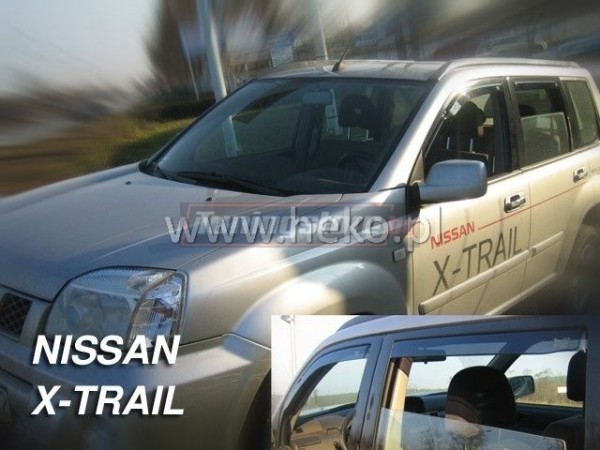 Ветробрани за Nissan X-Trail T30 2001-2007 за предни врати - Heko