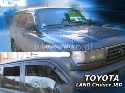 Ветробрани за Toyota Land Cruiser J80 1990-1996 за предни и задни врати - Heko