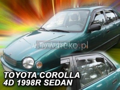 Ветробрани за Toyota Corolla E110 седан 1997-2001 за предни и задни врати - Heko