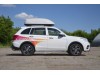 Автобокс Turino 177x81x46cm с двустранно отваряне с ключ, 410 литра - бял