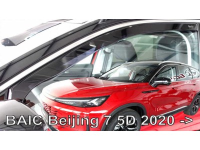 Ветробрани за Baic Beijing 7 с 5 врати от 2020г за предни врати - Heko