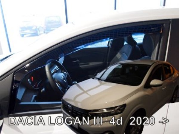Ветробрани за Dacia Logan 3 от 2020 за предни врати - Heko