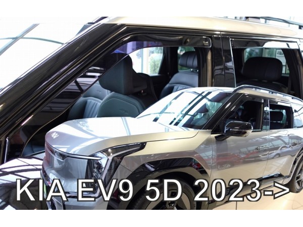 Ветробрани за Kia EV9, 5 врати от 2023г за предни и задни врати - Heko